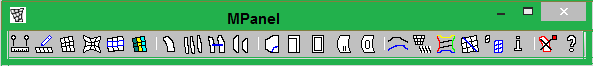 MPanel Toolbar